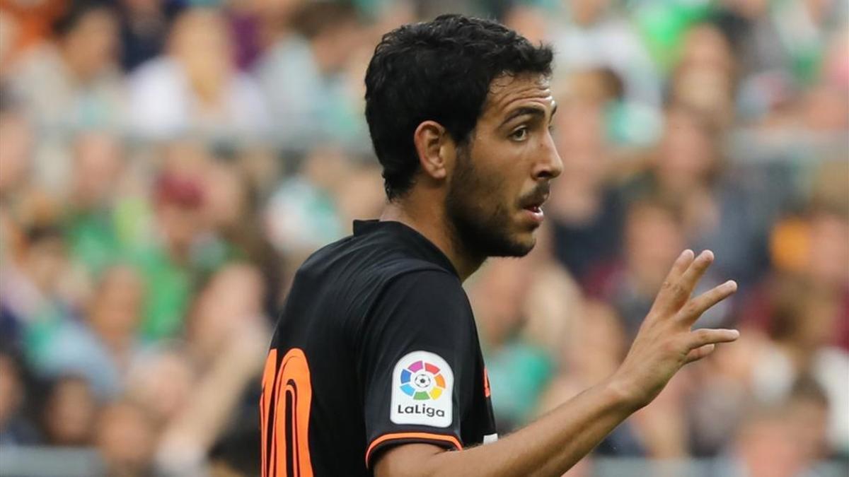 Dani Parejo, durante uno de los amistosos de pretemporada, ante el Werder Bremen