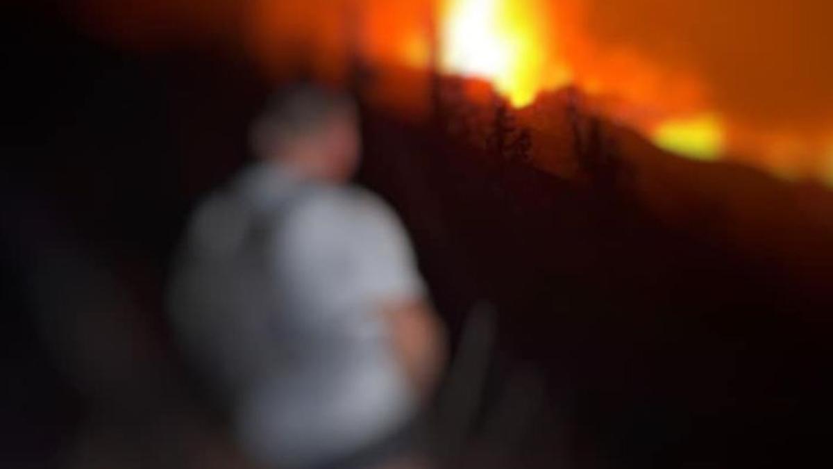 La lava del volcán de La Palma, a toda velocidad