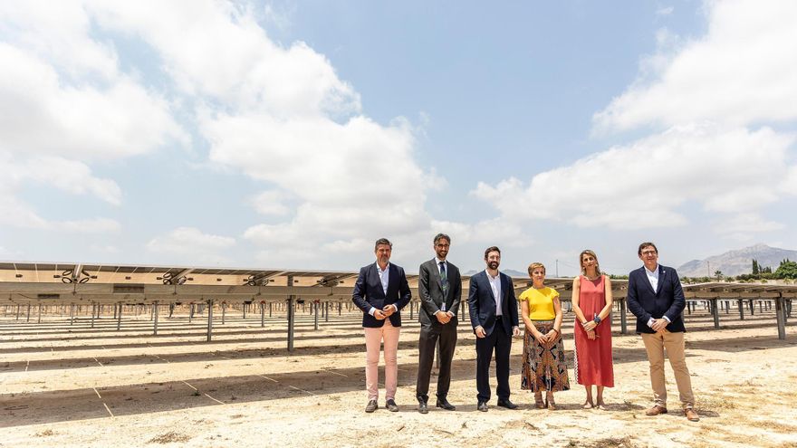 La nueva planta solar de Enercoop en Crevillente abastecerá a más de dos mil hogares