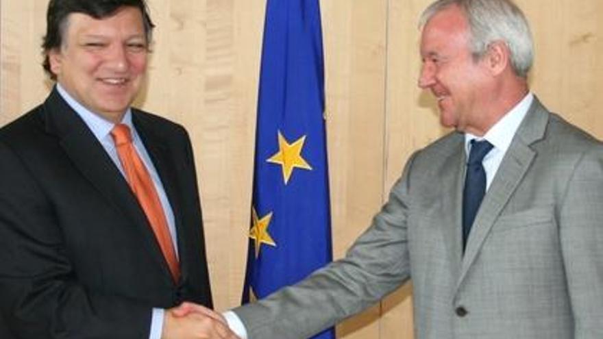 Durao Barroso y Valcárcel se han reunido hoy en Bruselas