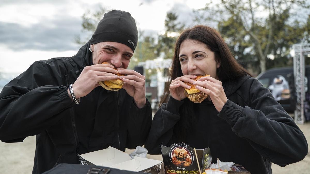 Un certamen gastronómico en el Parque Padre Pacífico, en una imagen de archivo.