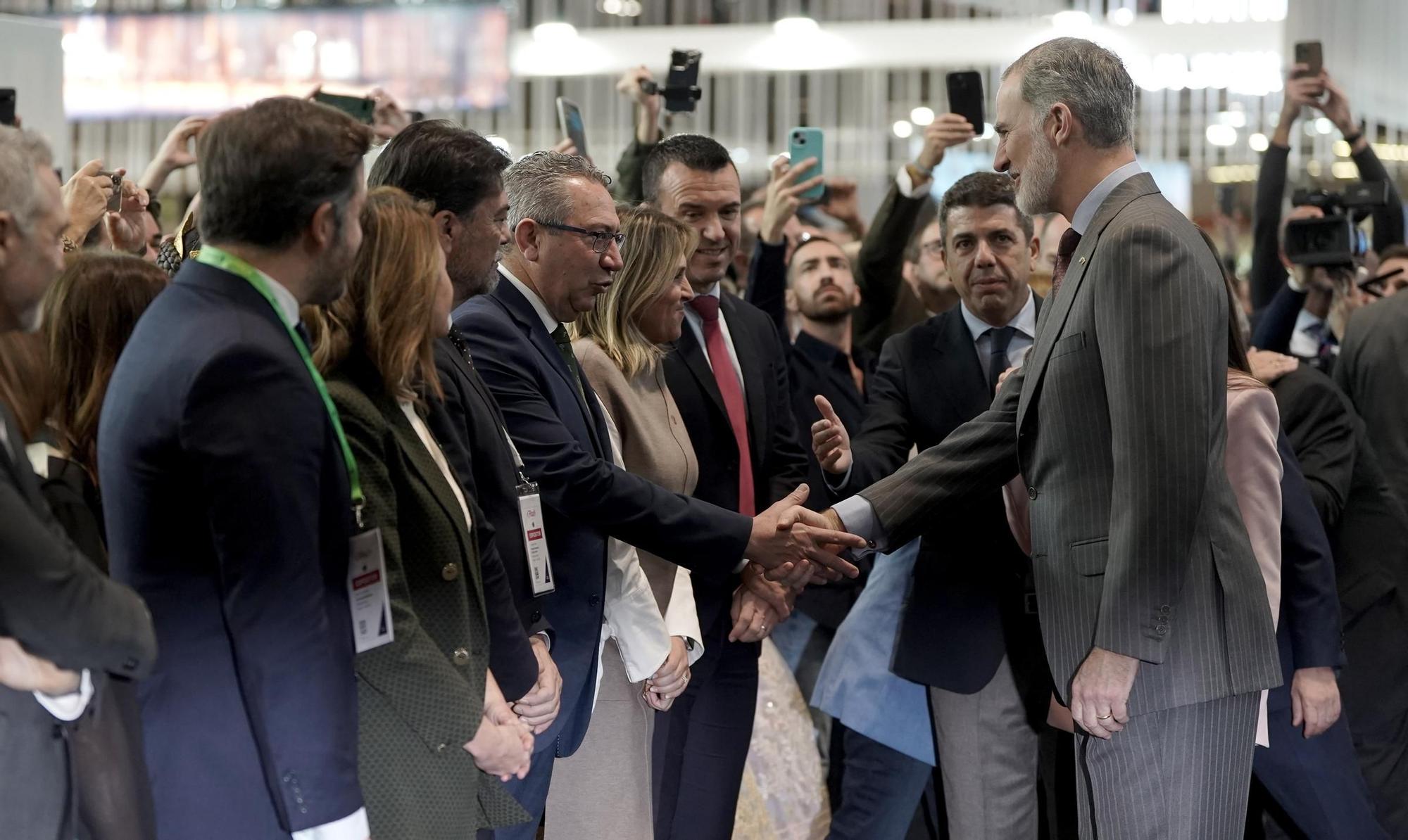 Los Reyes de España en la inauguración de la 45 edición de Fitur