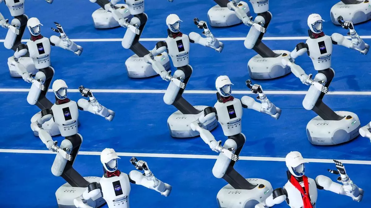 Más de 2.000 robots participan en los Juegos Mundiales de Robots Humanoides de Pekín