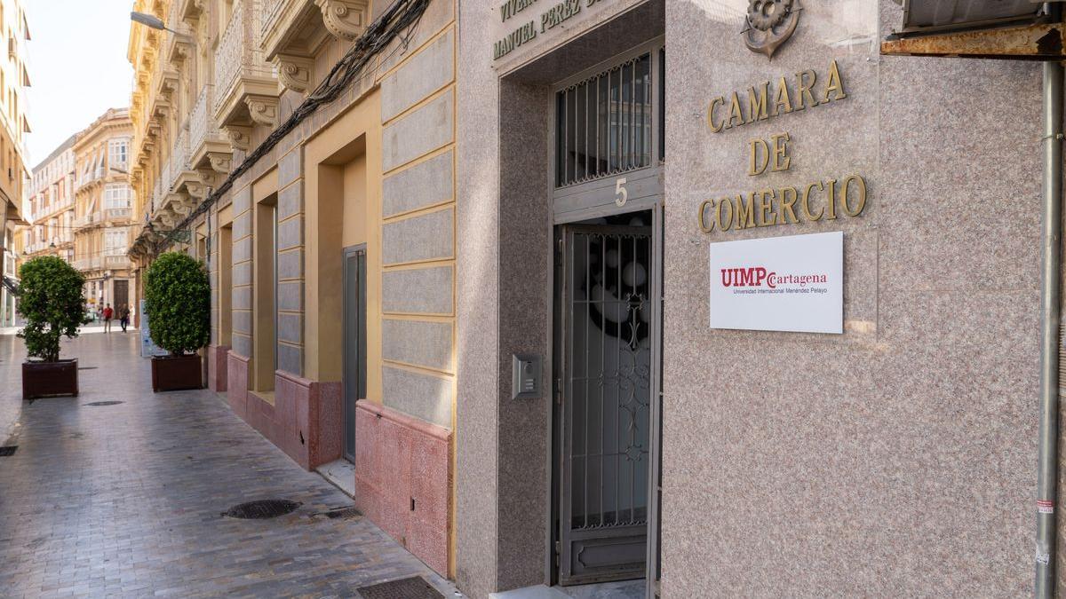 Sede de la Cámara de Comercio de Cartagena.