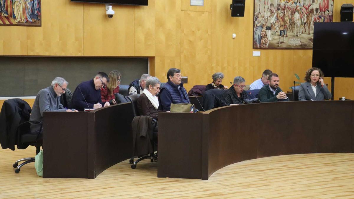 Reunión del Consejo Vecinal este martes en el Ayuntamiento de Benidorm.