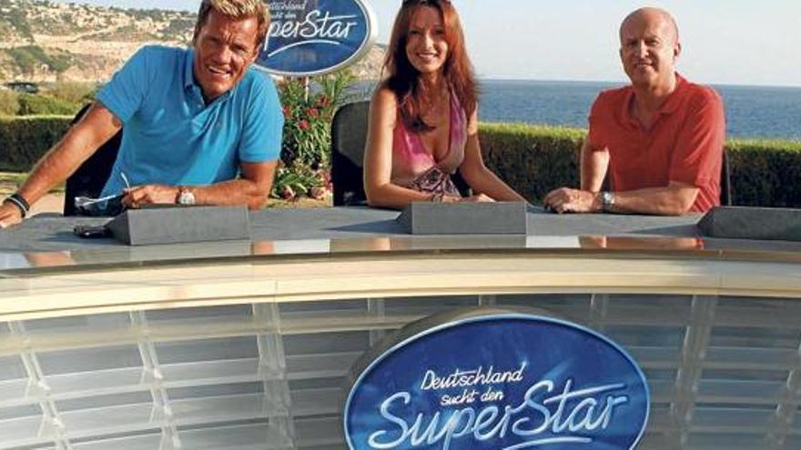 Bohlen 2007 als DSDS-Juror auf der Insel