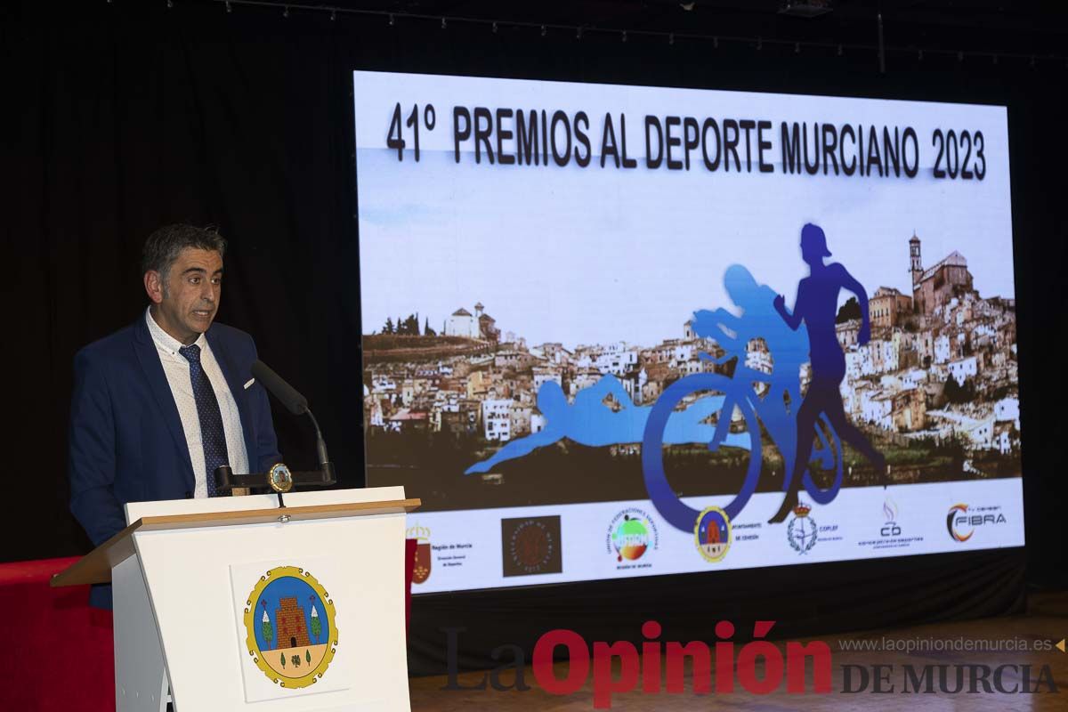 Descubre los ganadores de los Premios al Deporte Murciano celebrados en Cehegín