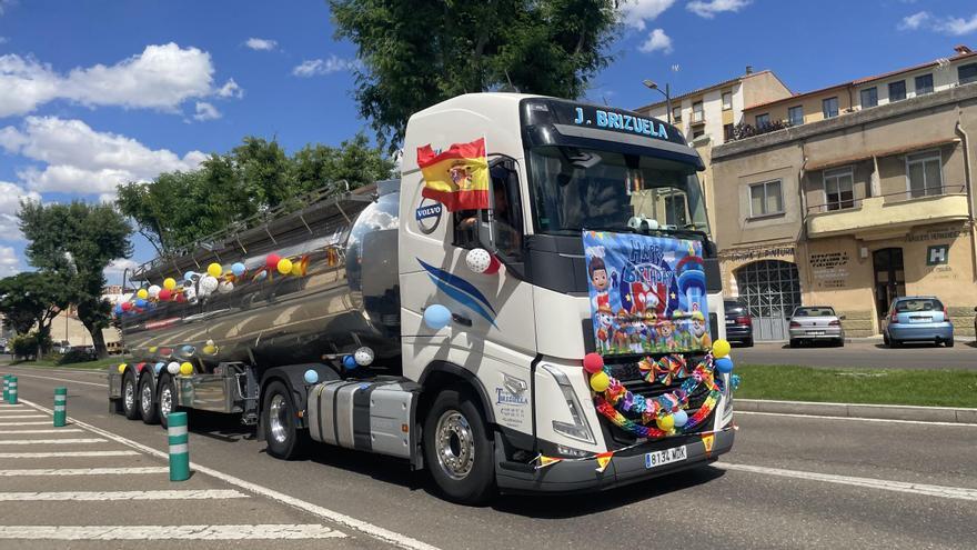 VÍDEO | Los camioneros y transportistas de Zamora celebran San Cristóbal
