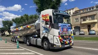 Los camioneros de Zamora celebran San Cristóbal con un recuerdo al cielo