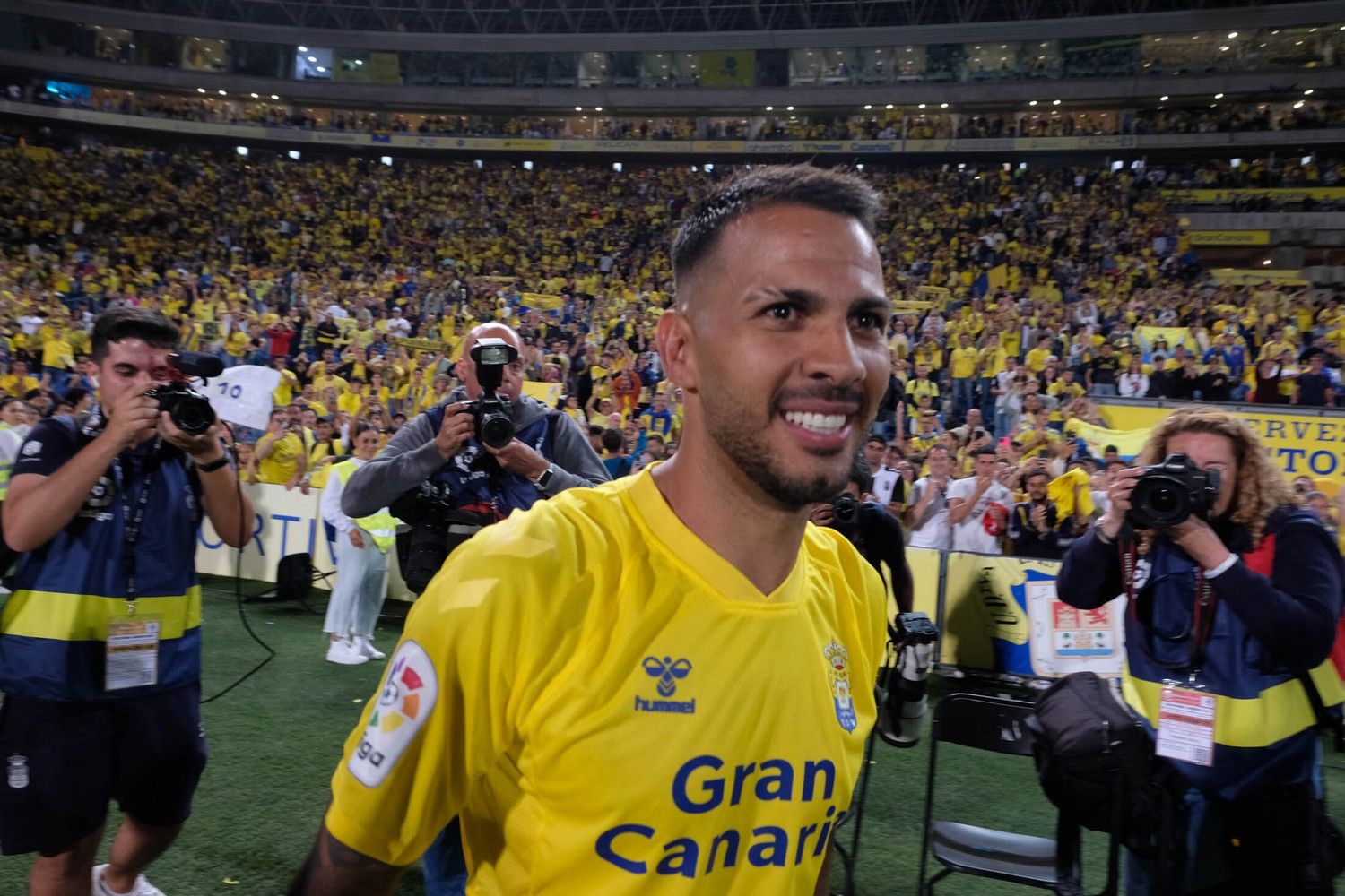 Ascenso de la UD Las Palmas, la celebración en el Estadio de Gran Canaria