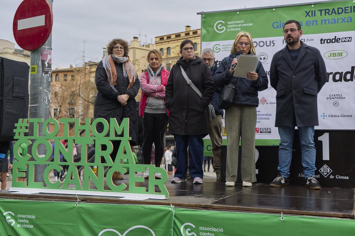 La XII Tradeinn Cursa Girona en Marxa Contra el Càncer en imatges