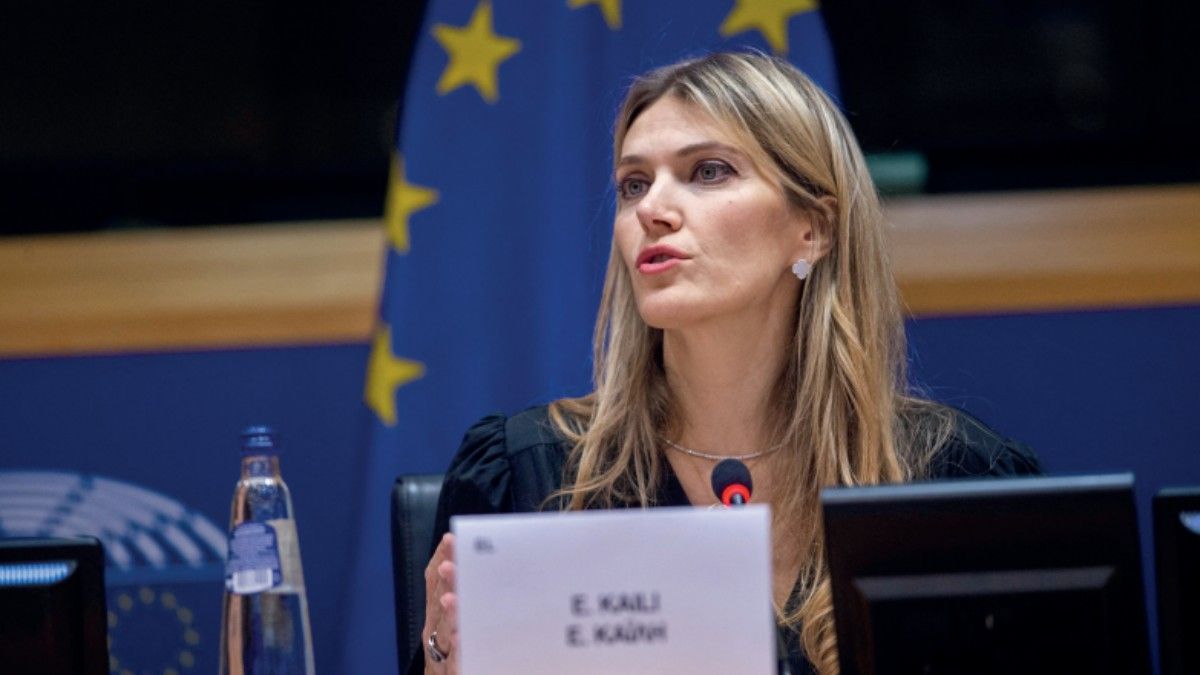 Eva Kaili, hasta hace unos días, vicepresidenta en el Parlamento europeo