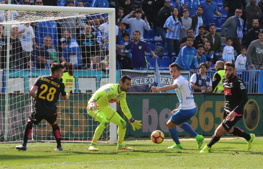 LaLiga Santander | Málaga CF, 0 - Espanyol, 1