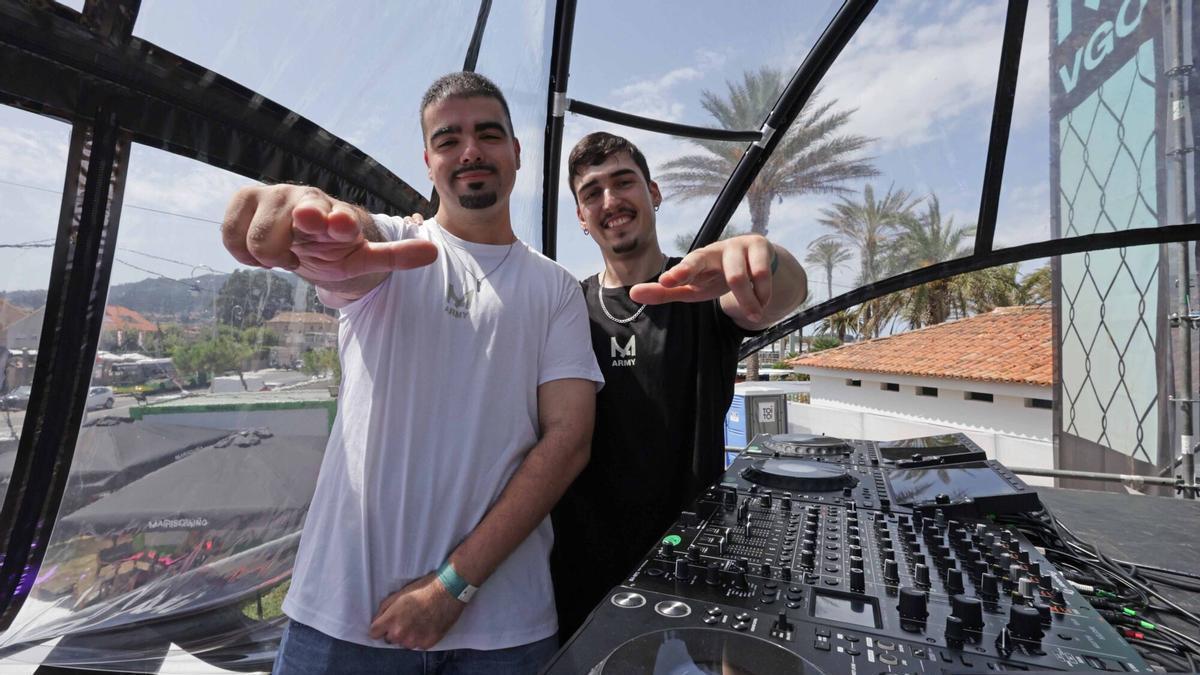 Dj Affair y el speaker Claudinho