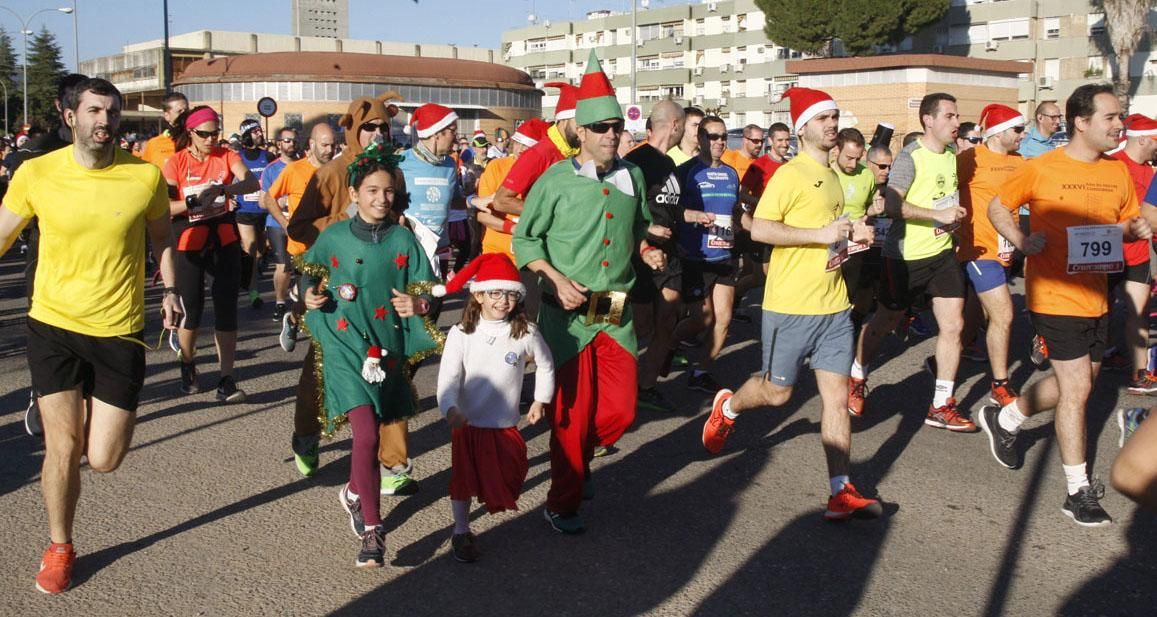 Ambiente extraordinario en la carrera de la San Silvestre cordobesa