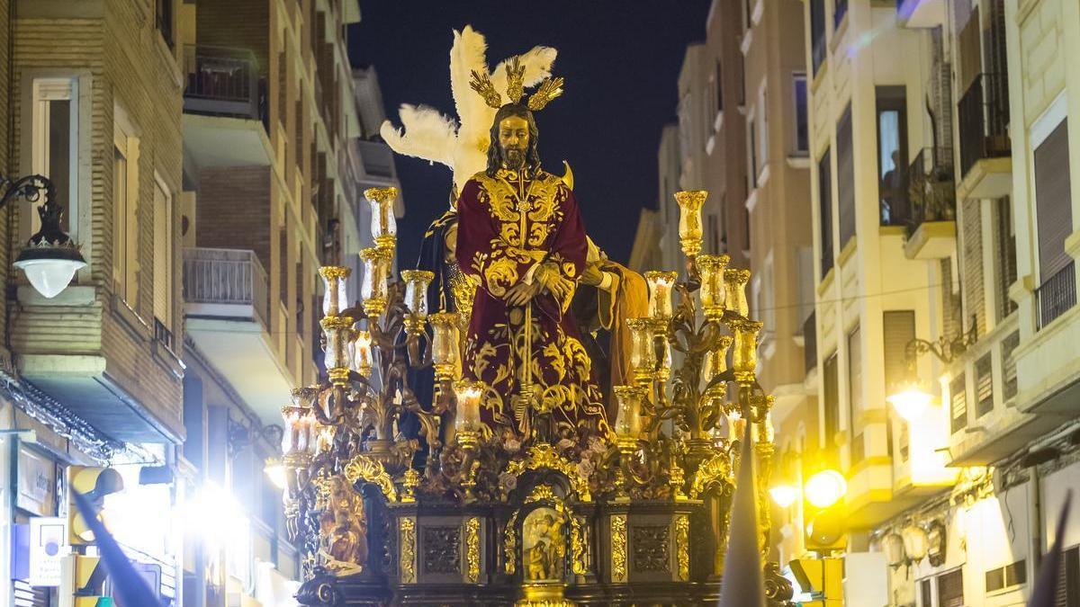 Procesión de La Humildad, en Zaragoza.