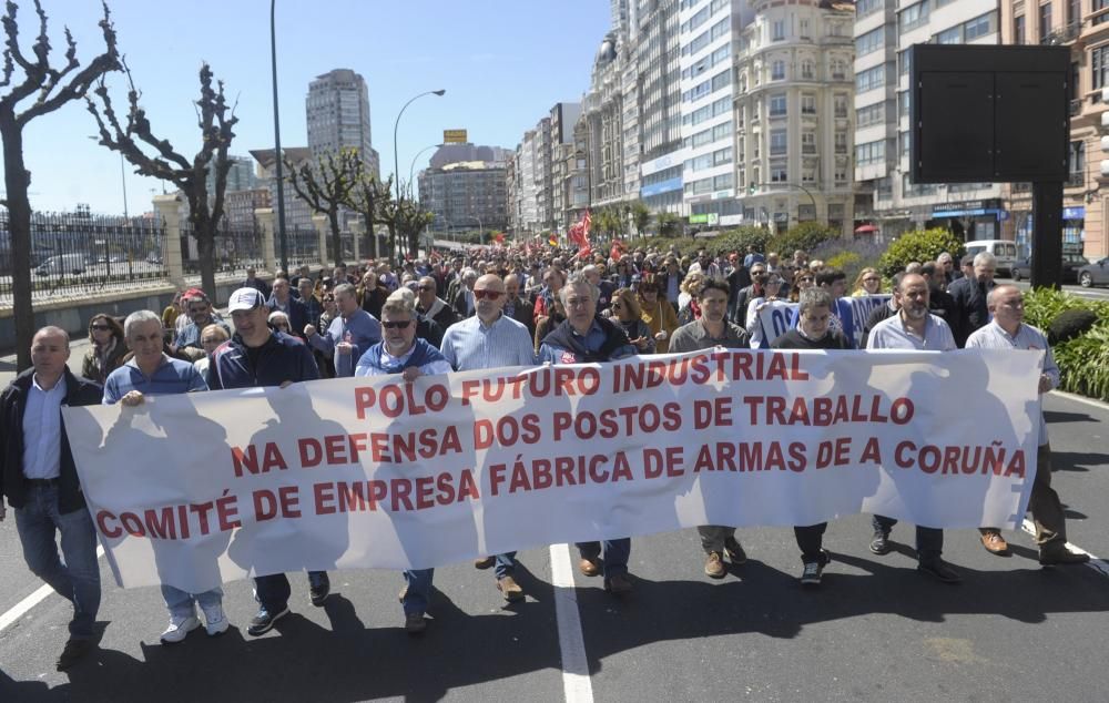 1 de mayo en A Coruña