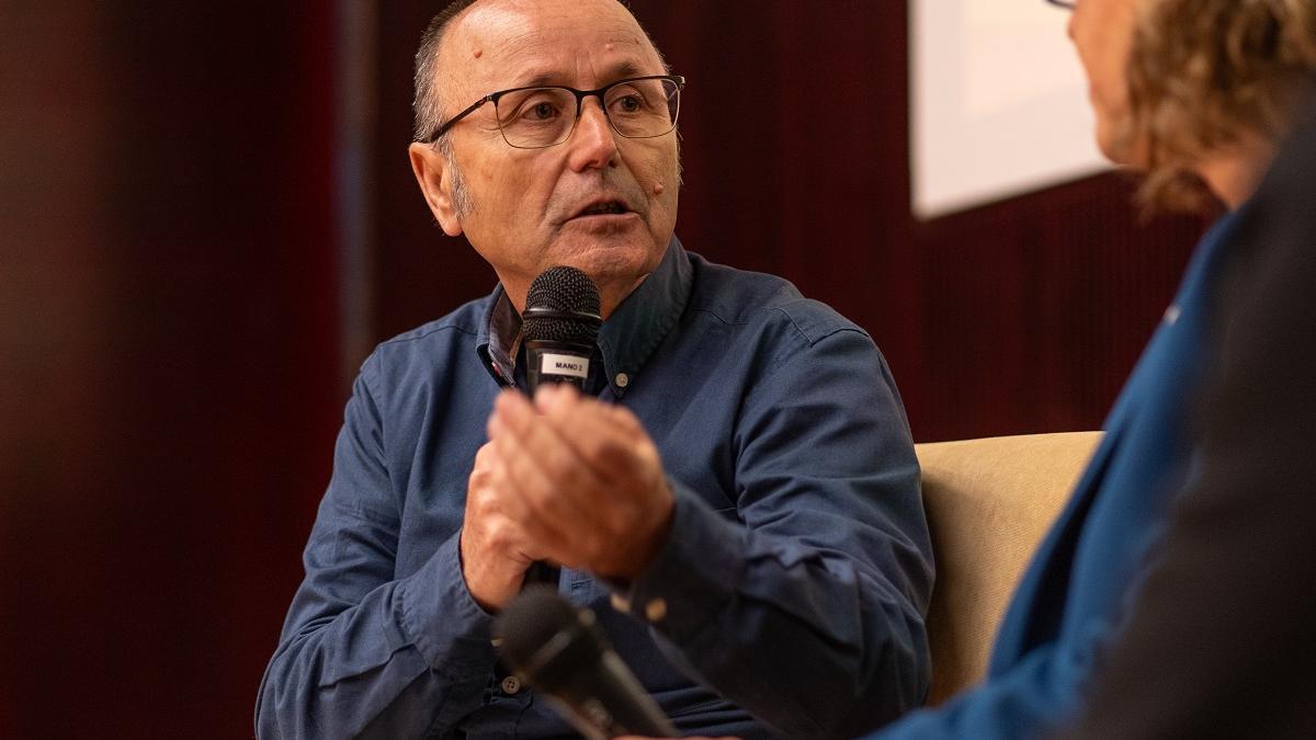 Manolo Bellido, en el encuentro con Cinema24 en Córdoba, en diciembre pasado.