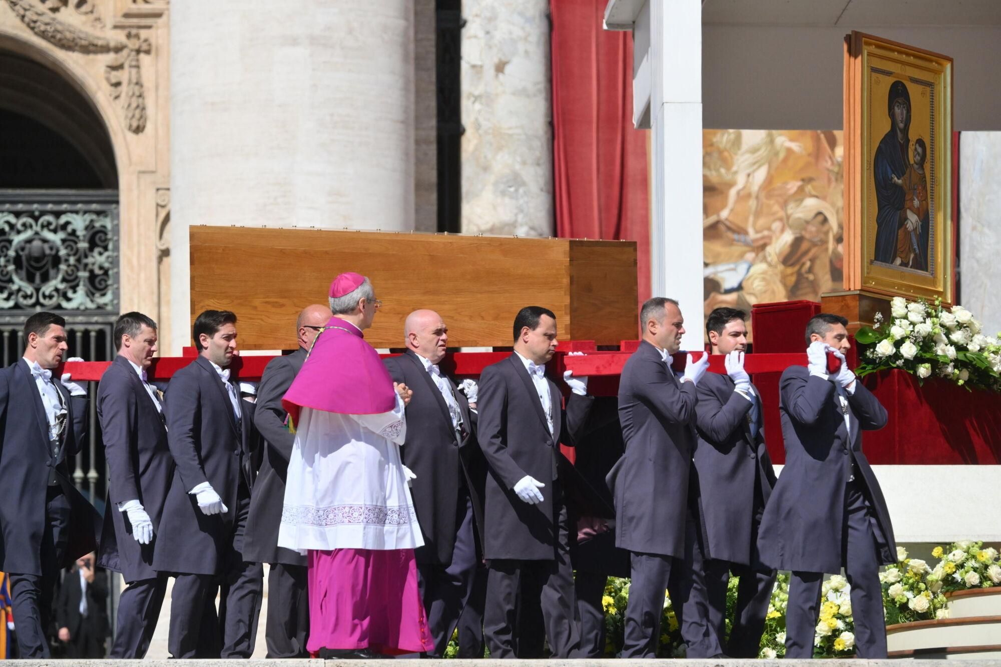 El funeral del papa Francesc, en imatges