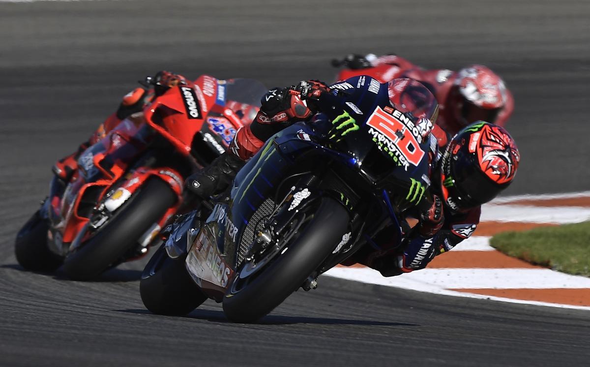 Carrera del Gran Premio de Valencia de Moto GP, en imágenes. Carrera del Gran Premio de Valencia de Moto GP, en imágenes.