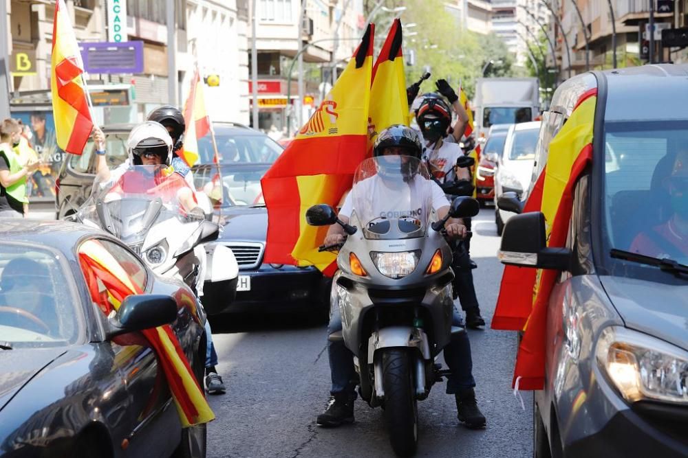 Manifestación contra el Gobierno de Sánchez