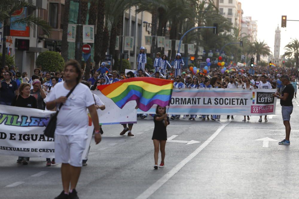 Manifestación del Orgullo en Alicante 2018