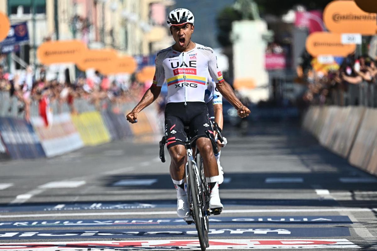 La etapa 11 del Giro de Italia 2026, en imágenes