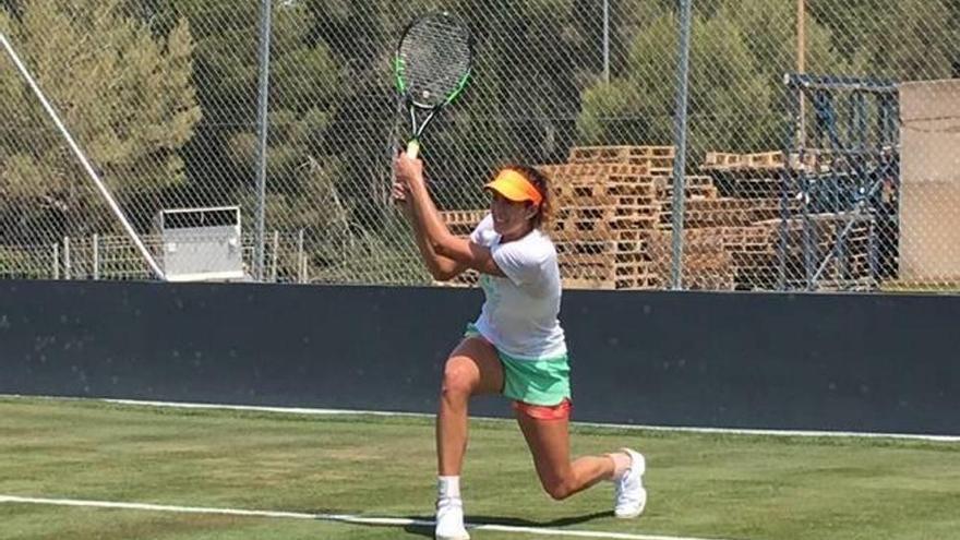 Mallorca Open: Garbiñe Muguruza se entrena en Santa Ponça