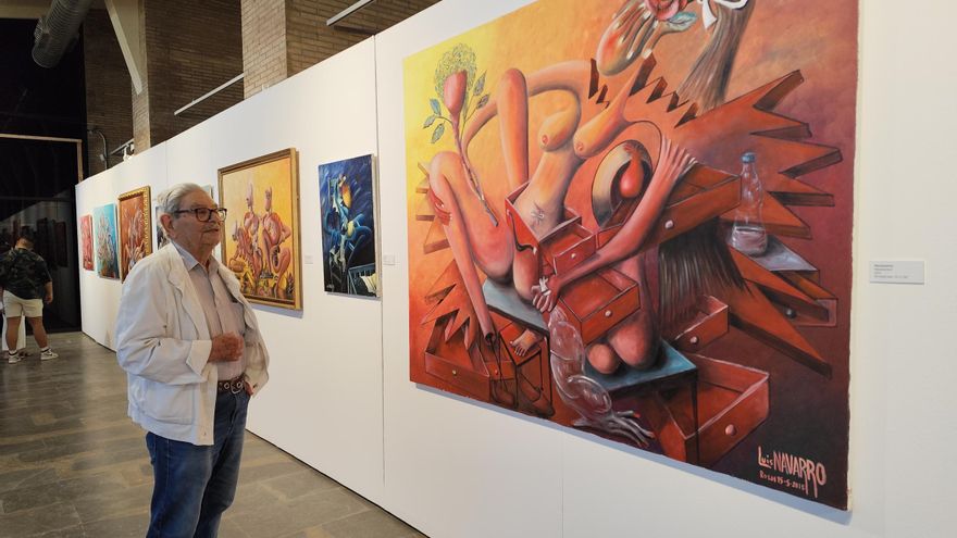 Luis Navarro, l&#039;artista a qui Picasso va empènyer a continuar creant