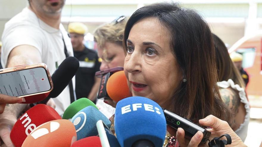 Robles verteidigt, dass die Regierung geschlossen arbeitet und das Szenario in Ceuta „unvorhersehbar" war