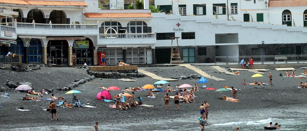 La Playa de San Marcos, en Icod de los Vinos