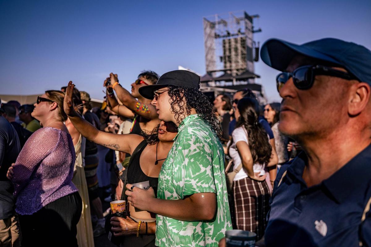Ambiente en la jornada inaugural del Primavera Sound.