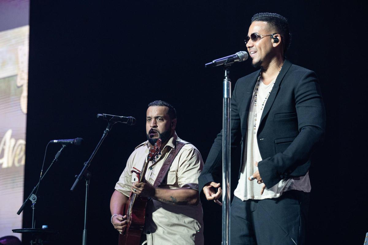 Aventura, la banda liderada por Romeo Santos, triunfa en el Sant Jordi