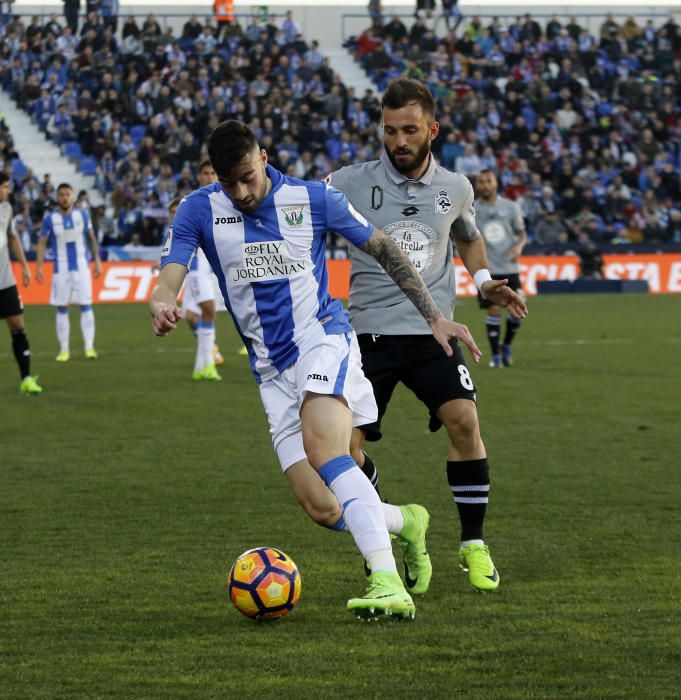 El Dépor sale goleado de Leganés