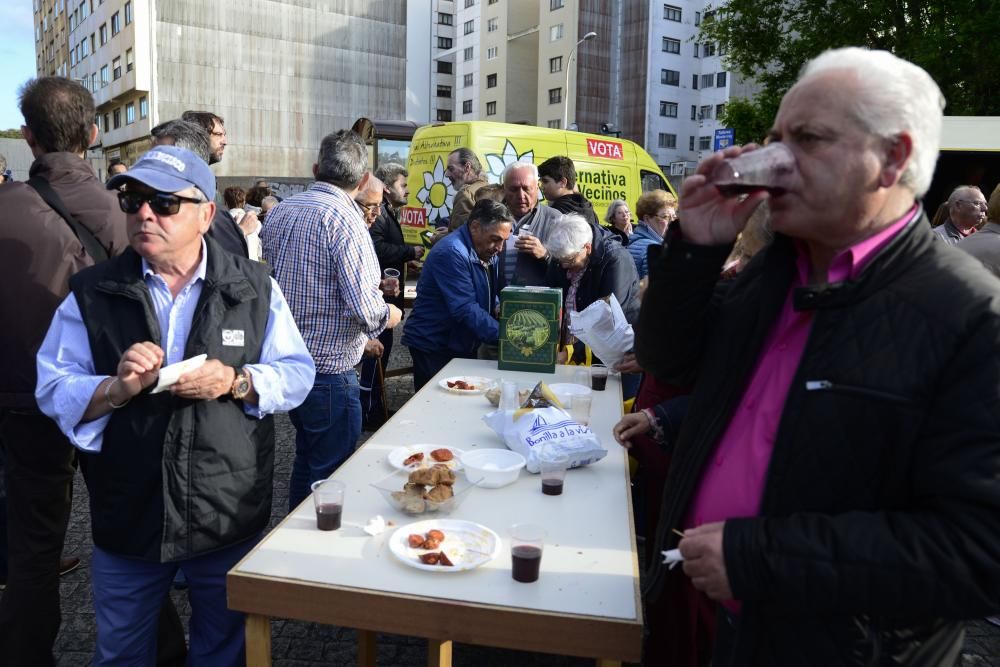 Chorizos para el cierre de campaña de Alternativa