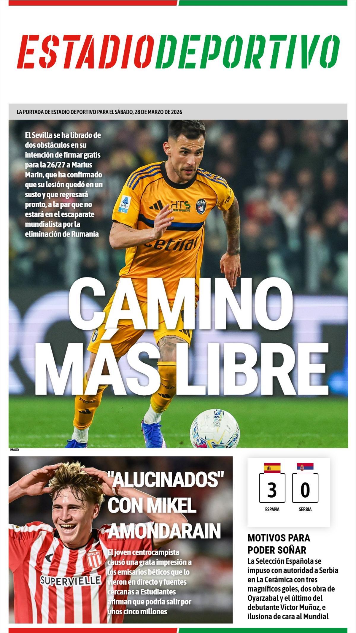Estas son las portadas de la prensa deportiva de hoy