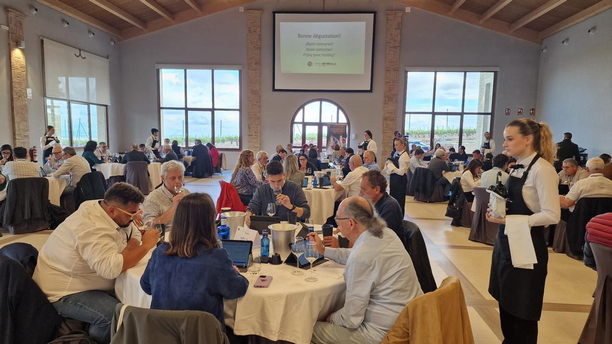 Celebración del concurso Garnachas del Mundo el pasado año en Cariñena