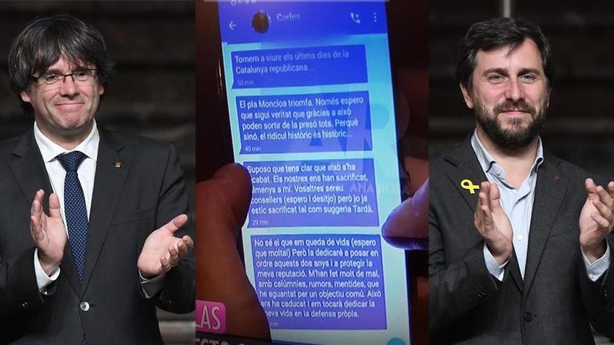 Signal: así funciona la app de los mensajes secretos de Puigdemont y Comín