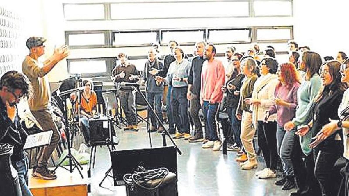 Ensayo del Coro da R.A.