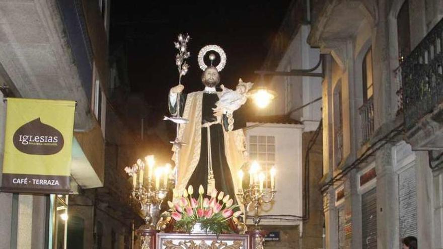 procesión de ayer de San Josè en Cangas. // Santos Álvarez