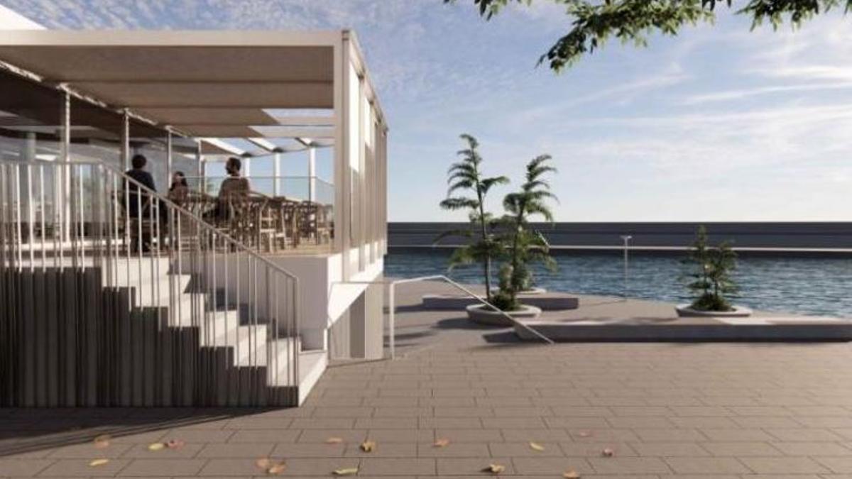 Direkt am Hafen in Cala Ratjada auf Mallorca wird ein neues Mehrzweckhaus mit Café entstehen