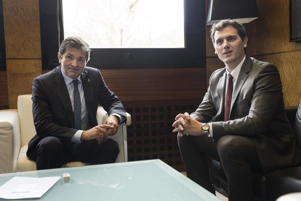 Albert Rivera con Javier Fernández