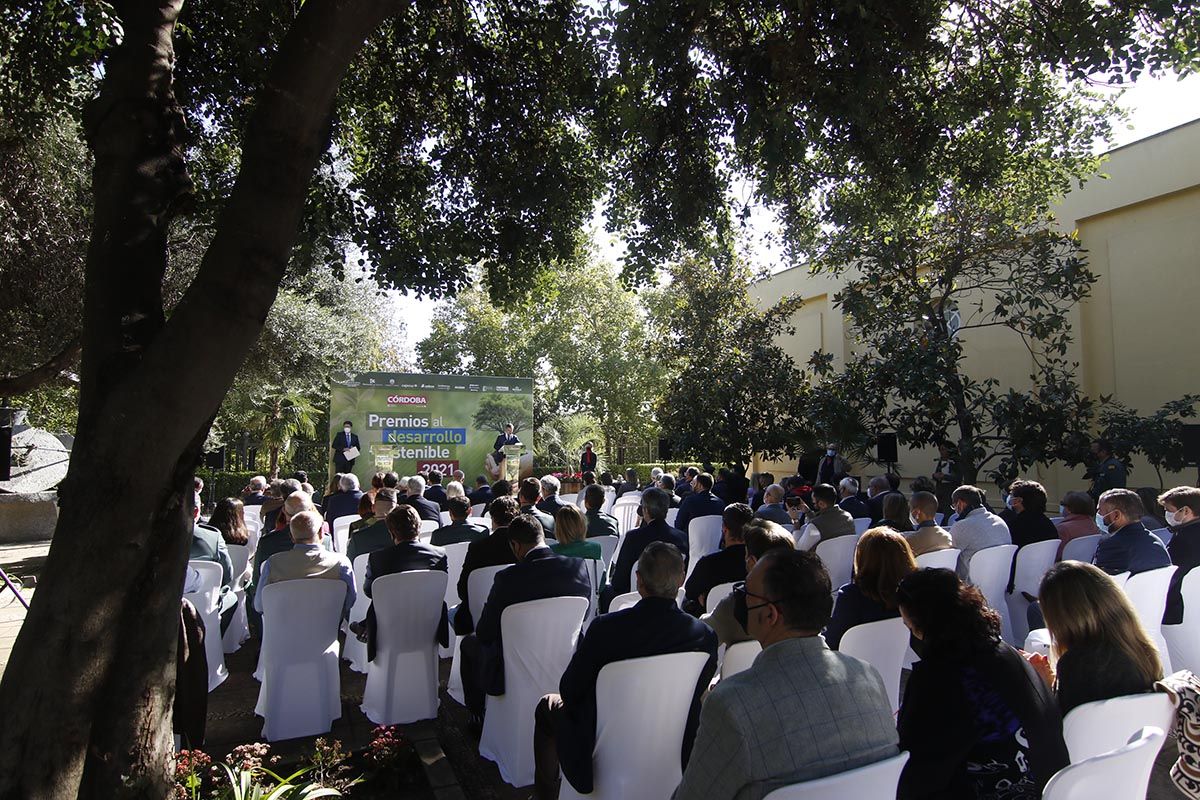 Vista del acto celebrado en el Jardín Botánico