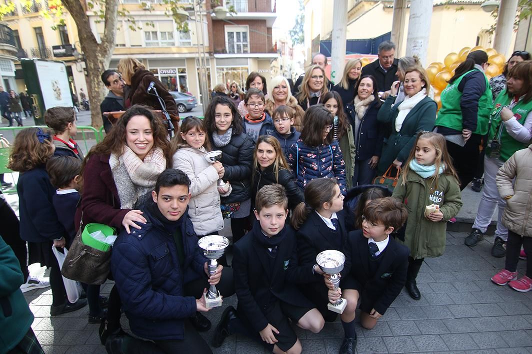 Escolares cordobeses contra el cáncer