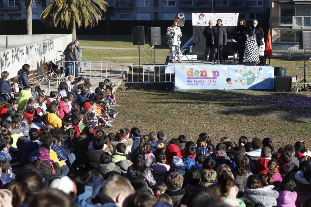 Dia Escolar de la No-Violència i la Pau.