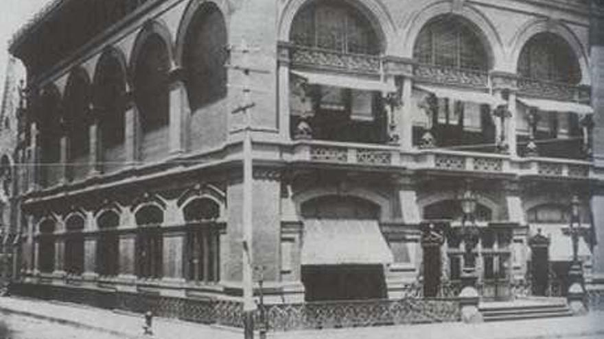 Fachada del Chickering Hall, donde debutó &quot;Rojo El Alpargatero&quot;.