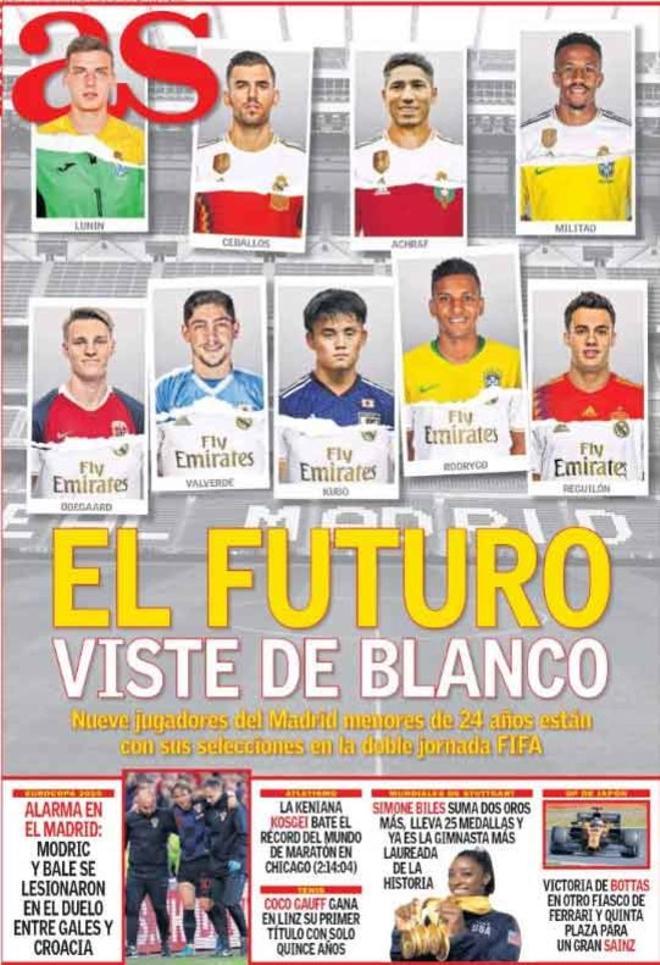 Las portadas del día en la prensa deportiva