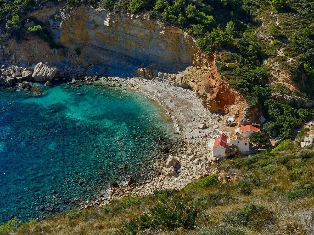 Cala Llebeig, en la Ruta de los Acantilados