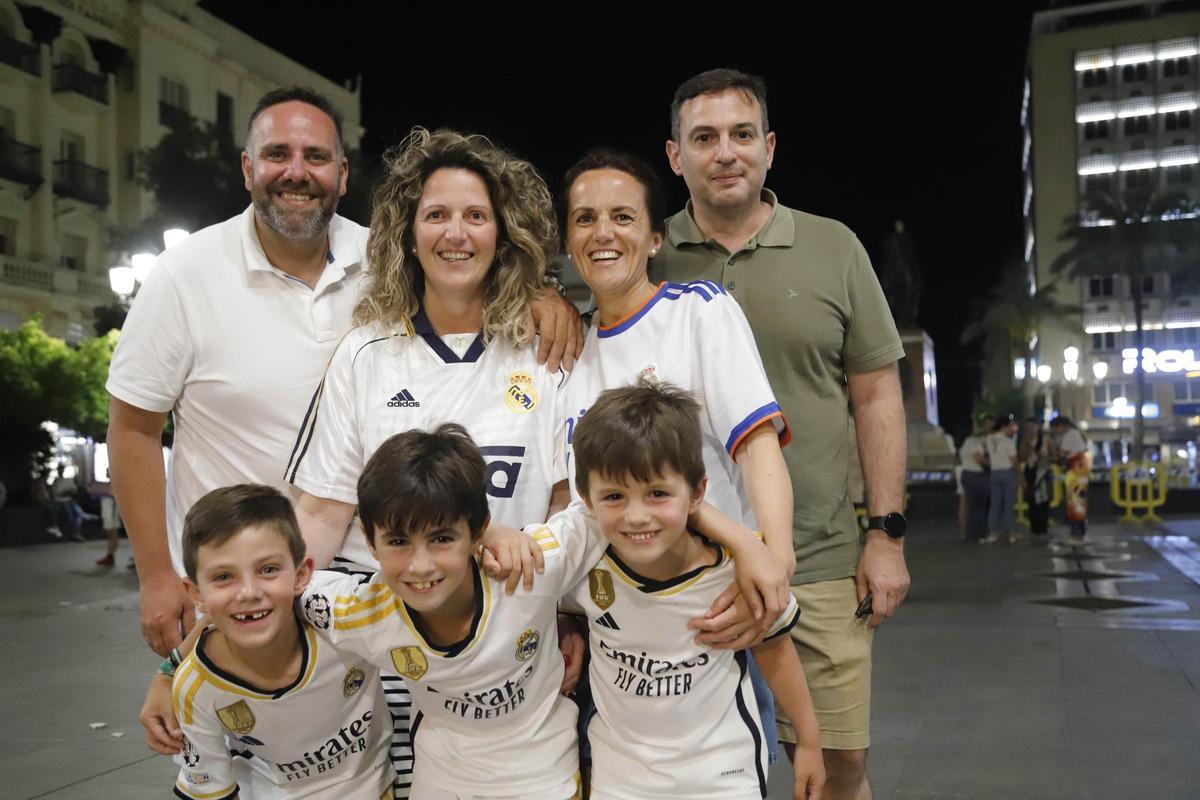 La celebración del título de Champions del Real Madrid en Córdoba, en imágenes