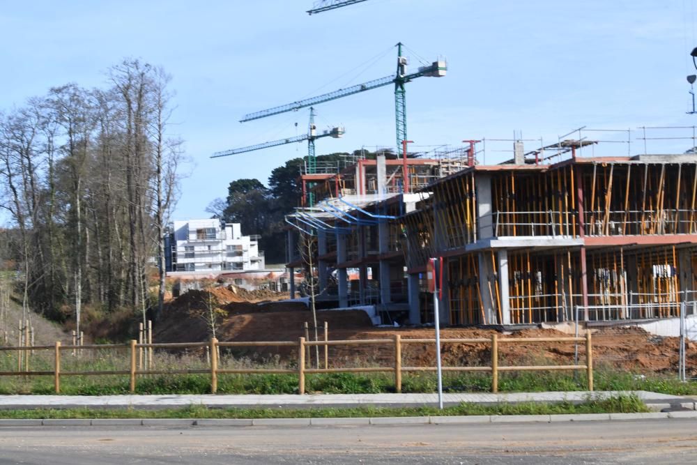 Obras de la urbanización Finca de Xaz